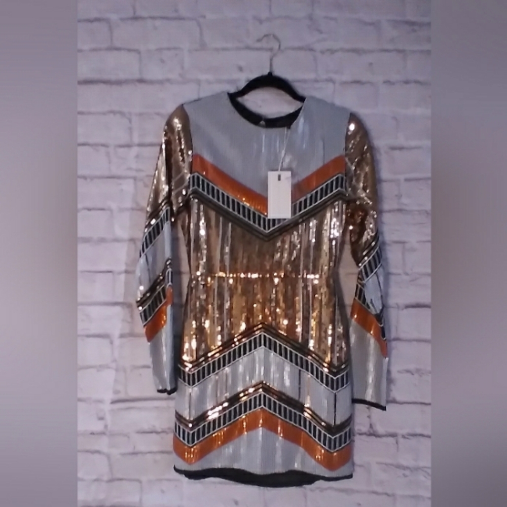 NWT Life of the Party mini sequence dress!